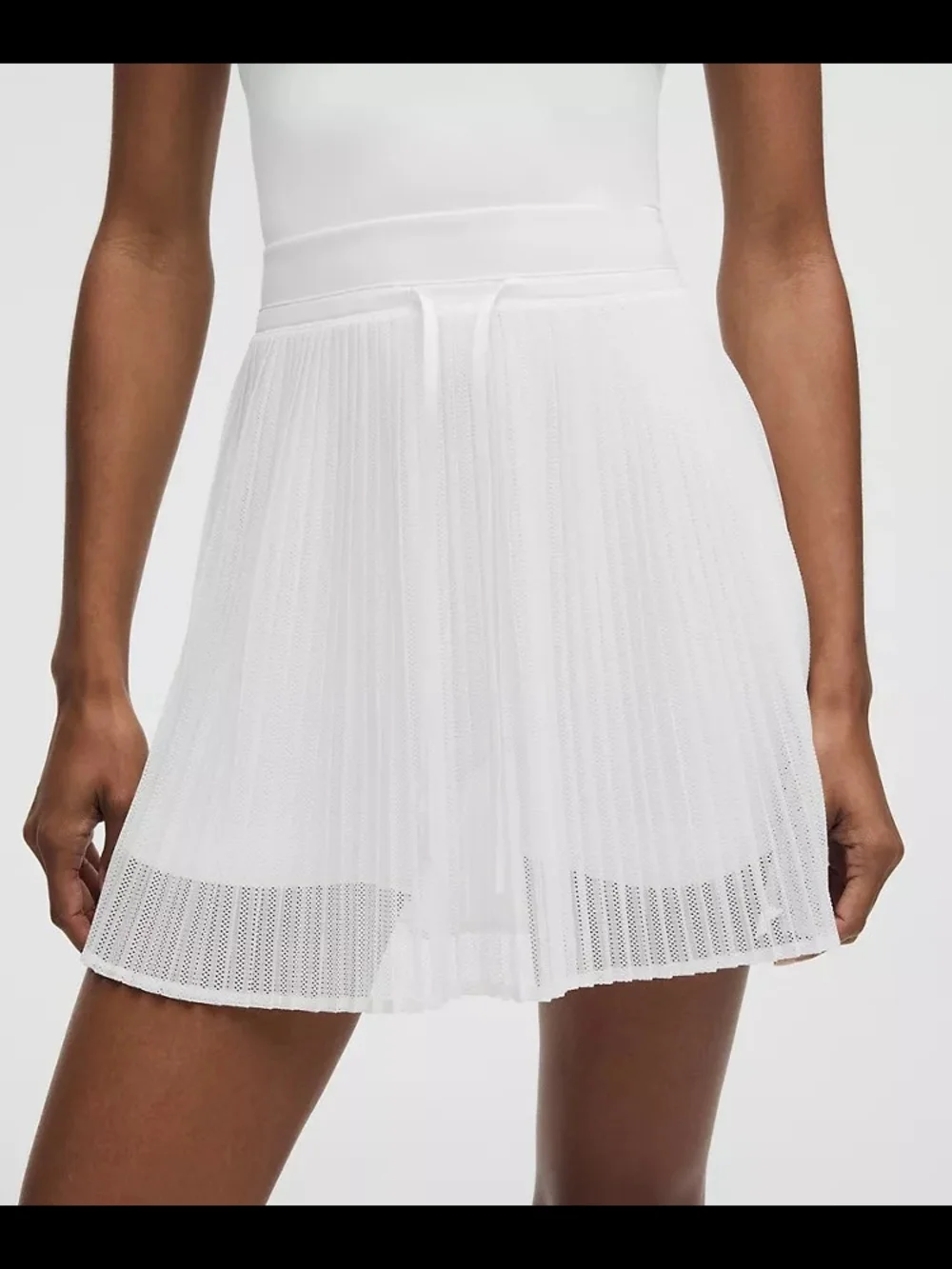 lululemon athletica White Athletic Skort